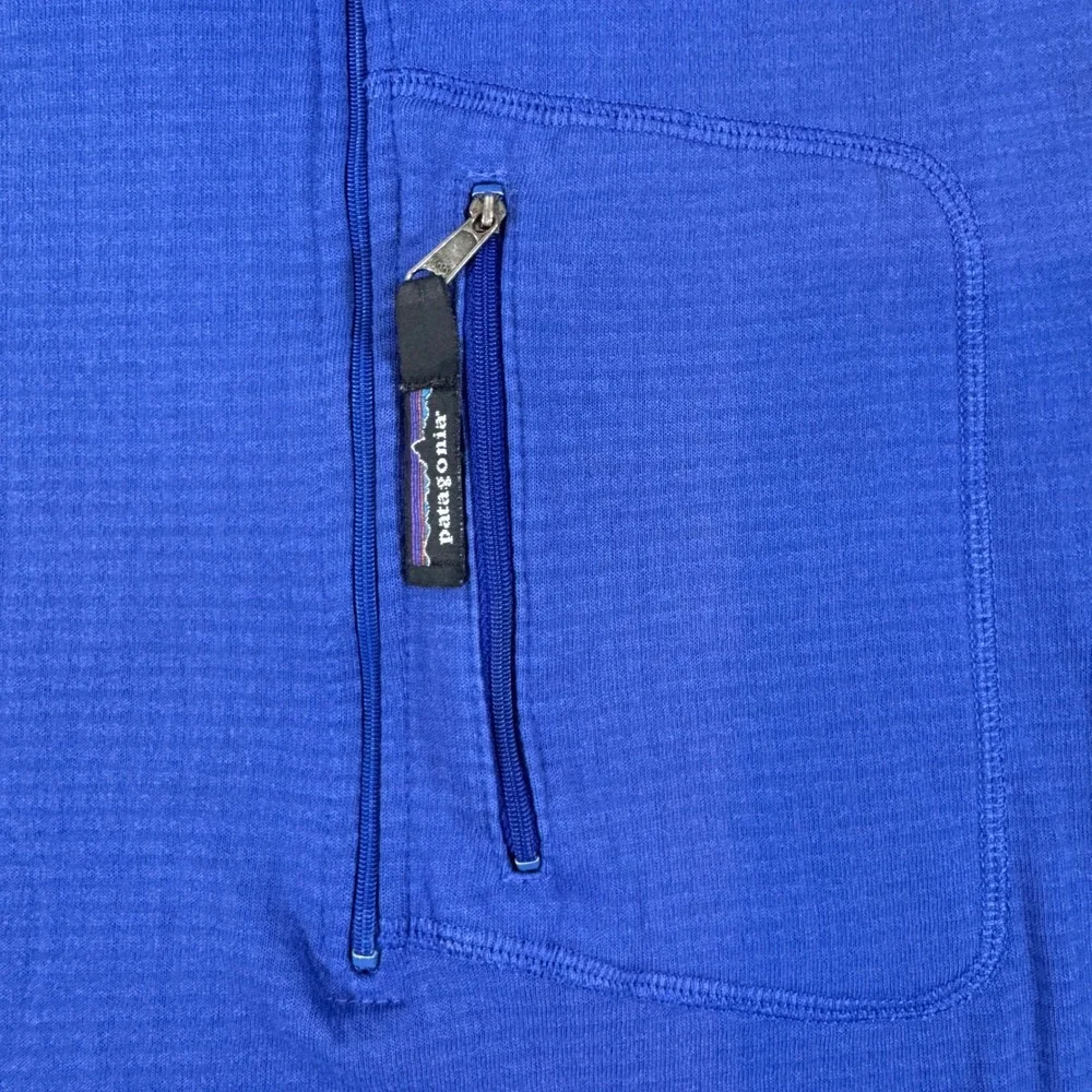 Vintage Patagonia R1 Regulator Thermal Baselayer Pullover Blue Men's S FA99‎ USA